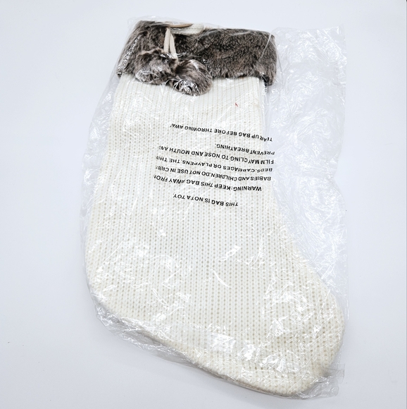 GRASSLANDS ROAD | "Baby's First Christmas" holiday stocking - Picture 2 of 5